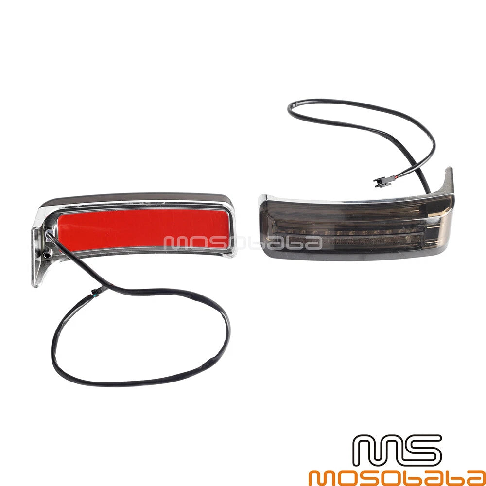 LED Saddlebag Running Brake Turn Signal Lights for Harley Touring (2014-2023)