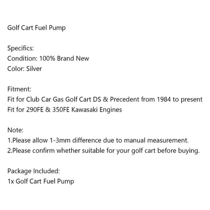 Fuel Pump for Club Car Gas Golf Cart DS & Precedent (2004-2023)