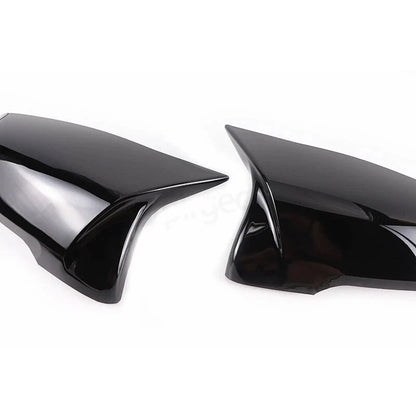 M Style Mirror Cap Covers for 2020-2024 Toyota GR Supra A90 Glossy Black