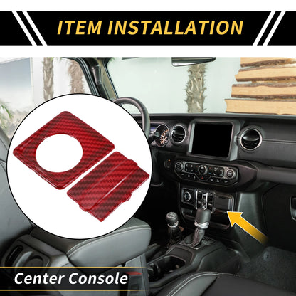Cigarette Lighter USB Socket Cover Trim for Jeep Wrangler (2011-2023)