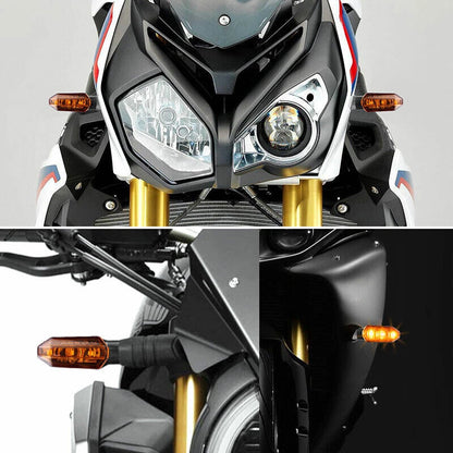 LED Turn Signals for Dirt Bike Motorcycle - Amber Indicators (2020-2023)