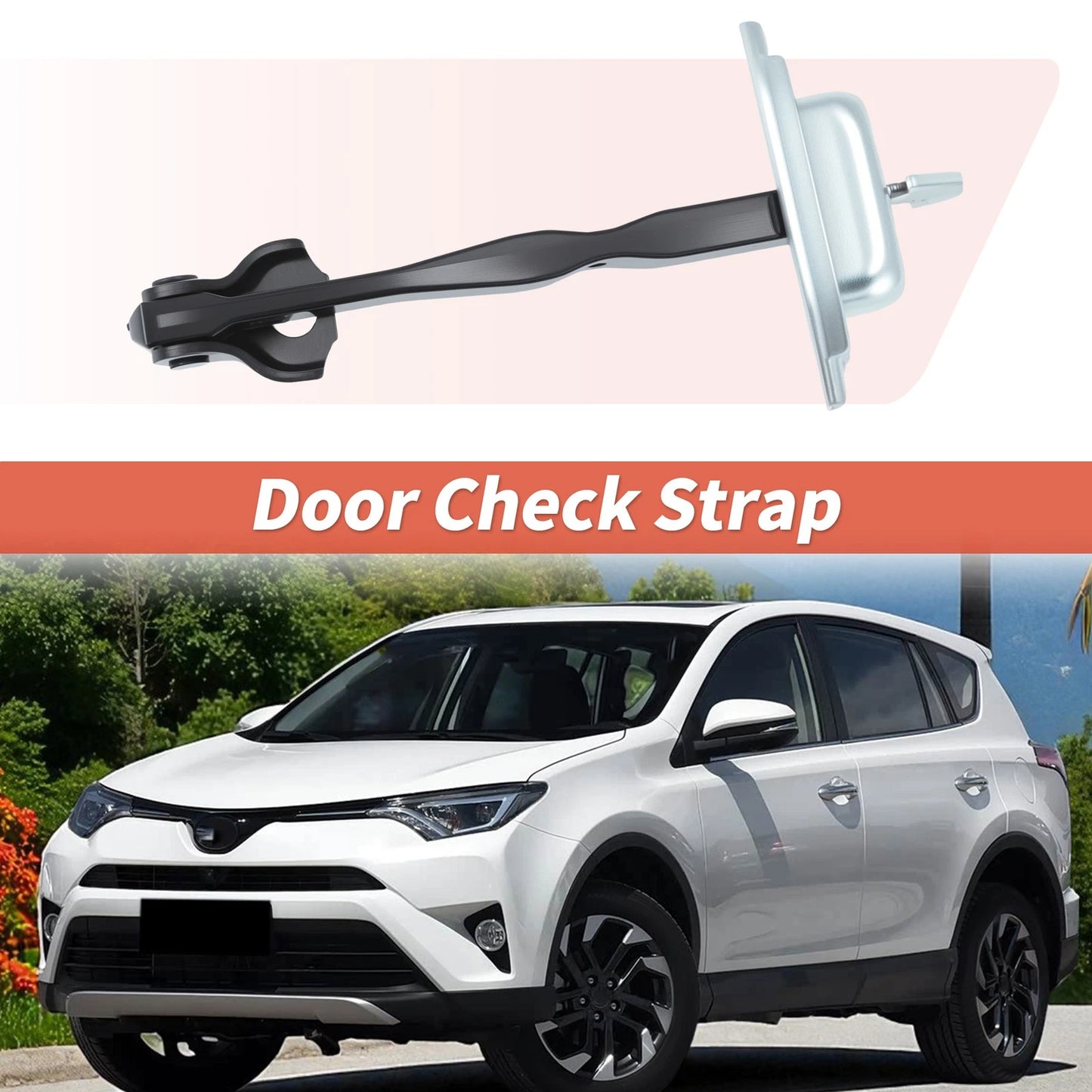 Rear LH RH Door Check Strap Limiter for Toyota RAV4 (2014–2018)