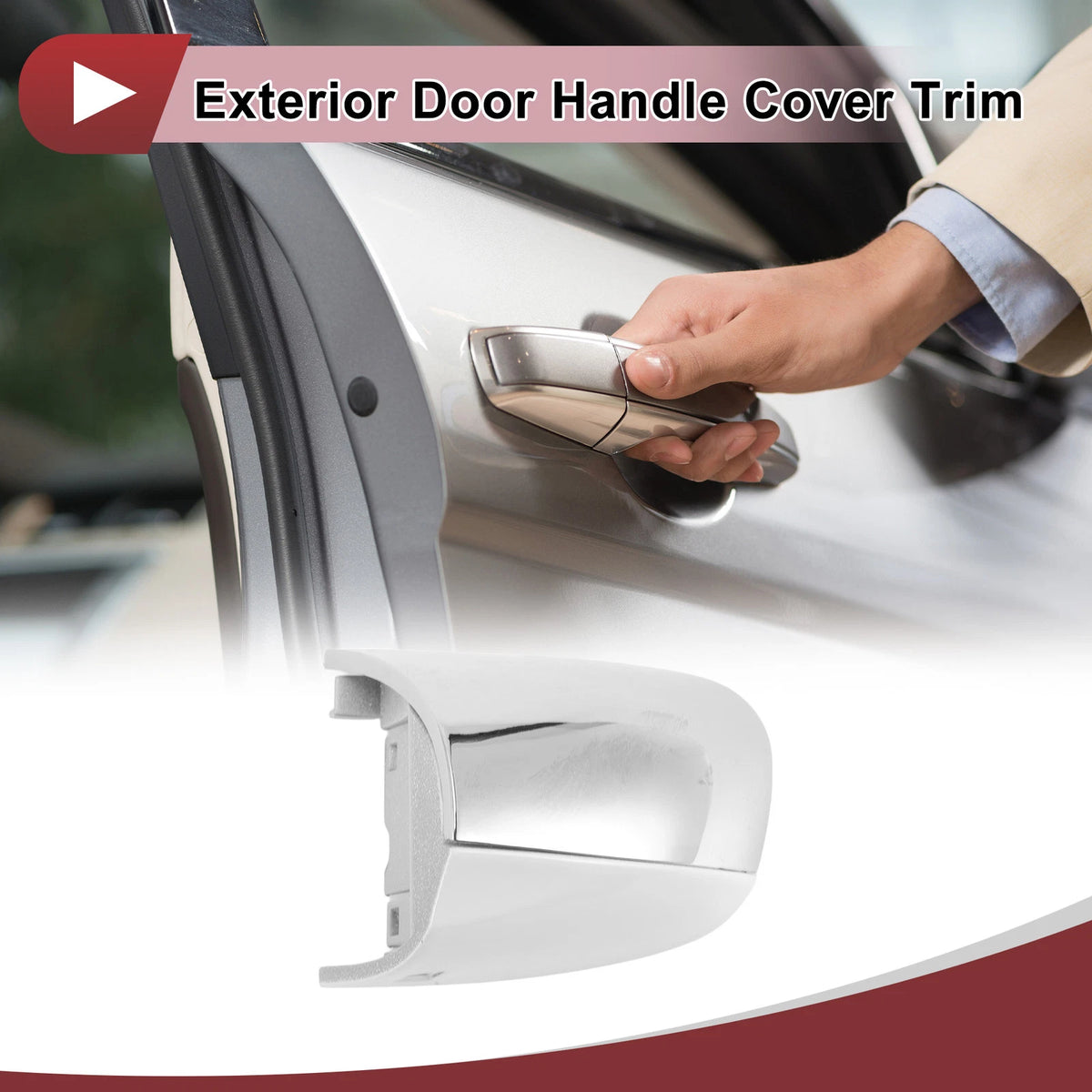 Exterior Door Handle Cover Trim for MERCEDES-BENZ C-Class (2015-2023)