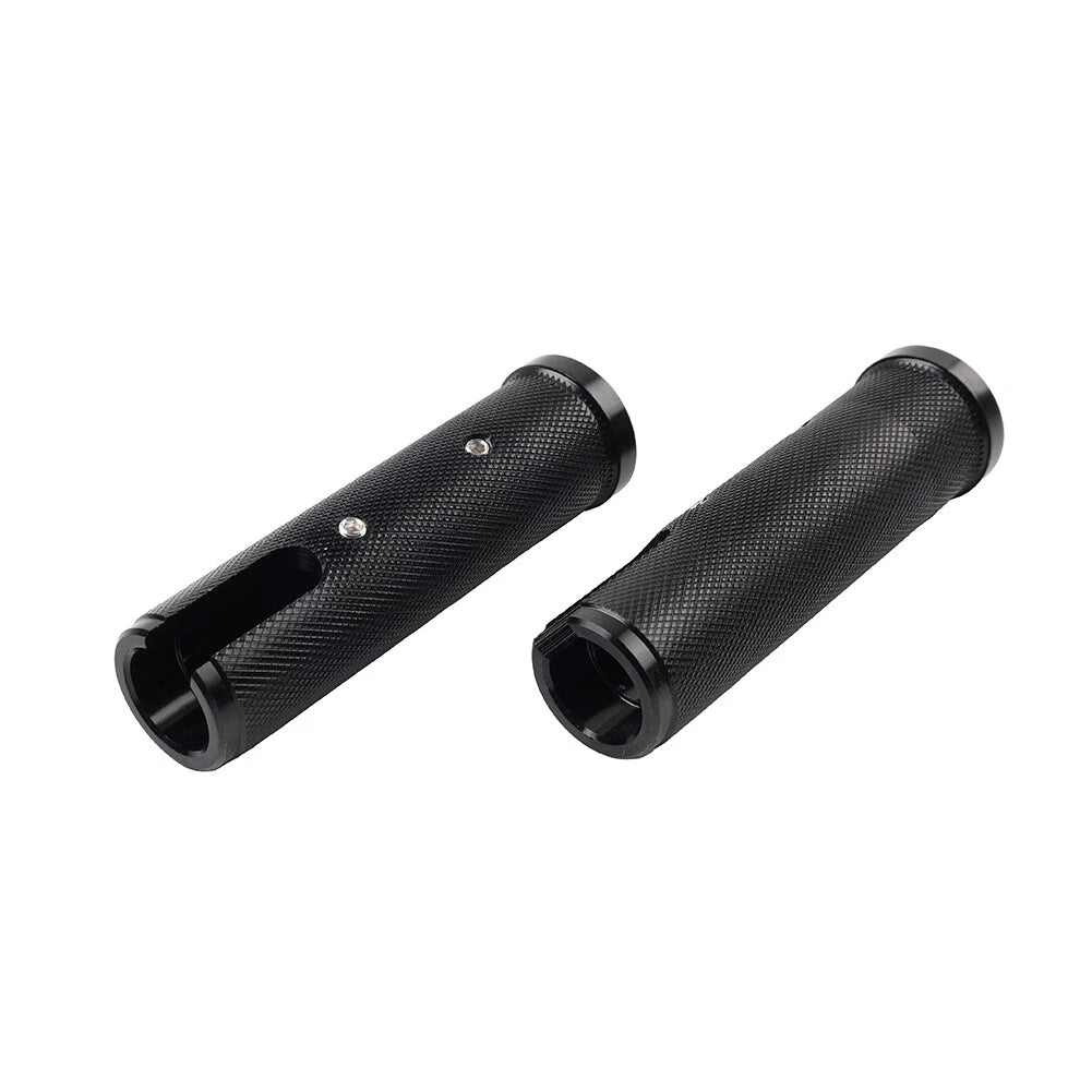 Black Front Foot Pegs for Honda Cross Cub 110 (2017-2023)