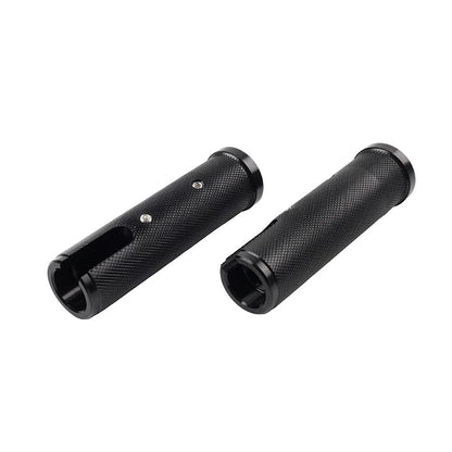 Black Front Foot Pegs for Honda Cross Cub 110 (2017-2023)