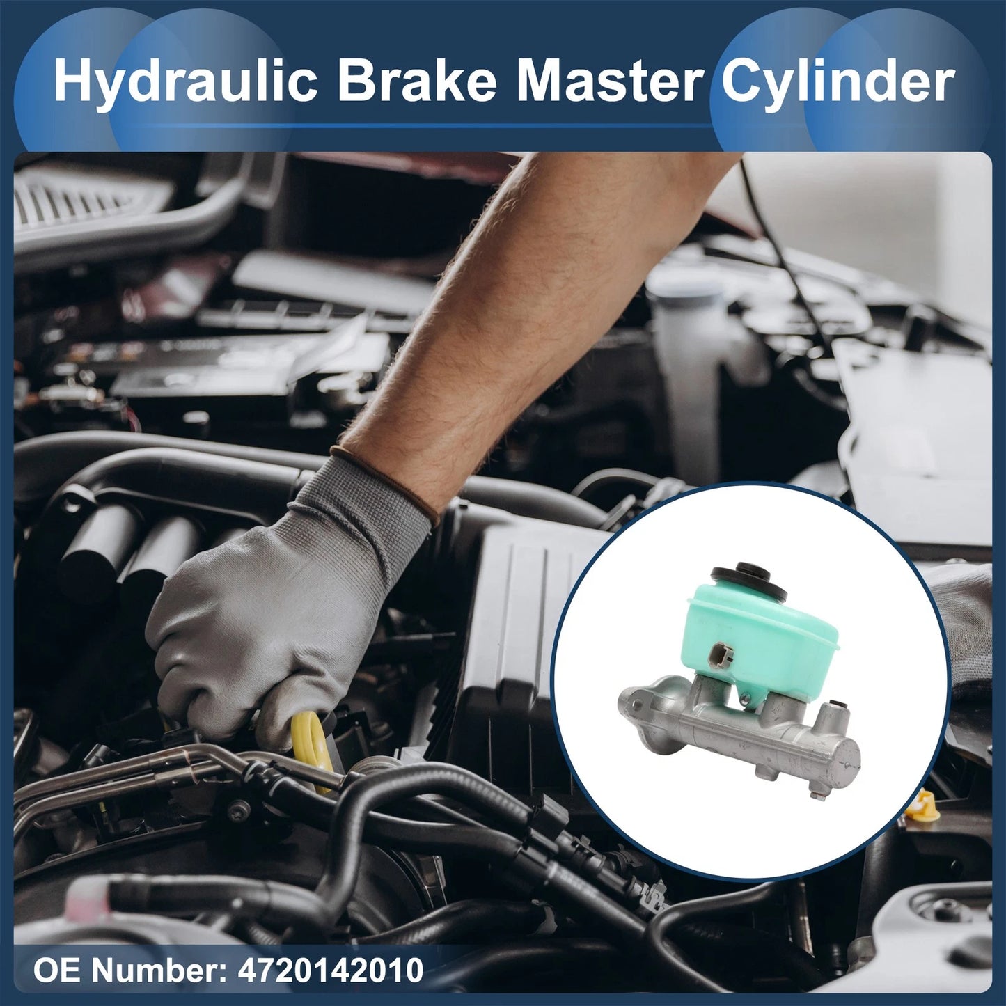 Brake Master Cylinder with Reservoir for Toyota RAV4 (1994-2000)