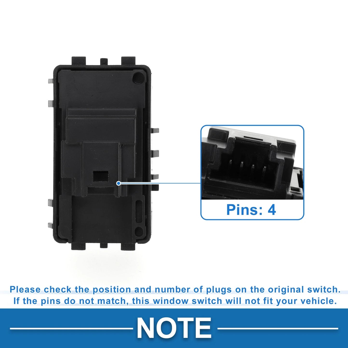 Power Window Switch for Mercedes-Benz G500 (2002-2018)