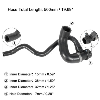 Radiator Water Hose from Expansion Tank for BMW