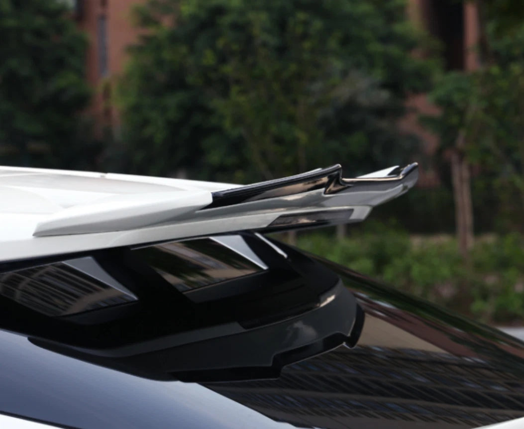 Unpainted Rear Roof Window Spoiler Wing Lip for Toyota C-HR 2016-2019