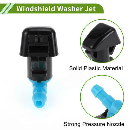 Windshield Washer Nozzles & Y Hose Connectors for Ford Edge (2011-2015)