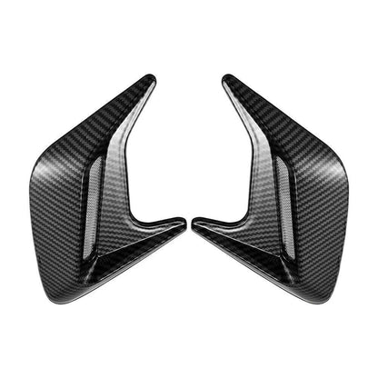Carbon Air Flow Intake Scoop Vent Cover for Car Hood Decoration
