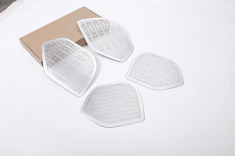 Aluminum Side Door Speaker Grille Mask Cover Trim For Range Rover Velar 2018-23