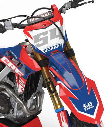 FIERCE STYLE Custom Graphics Full Kit for Honda CRF 110 (2013-2018)