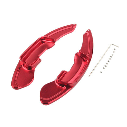 Red Steering Wheel Shift Paddles for VW Golf R GTD GTE MK7 (2013-2018)
