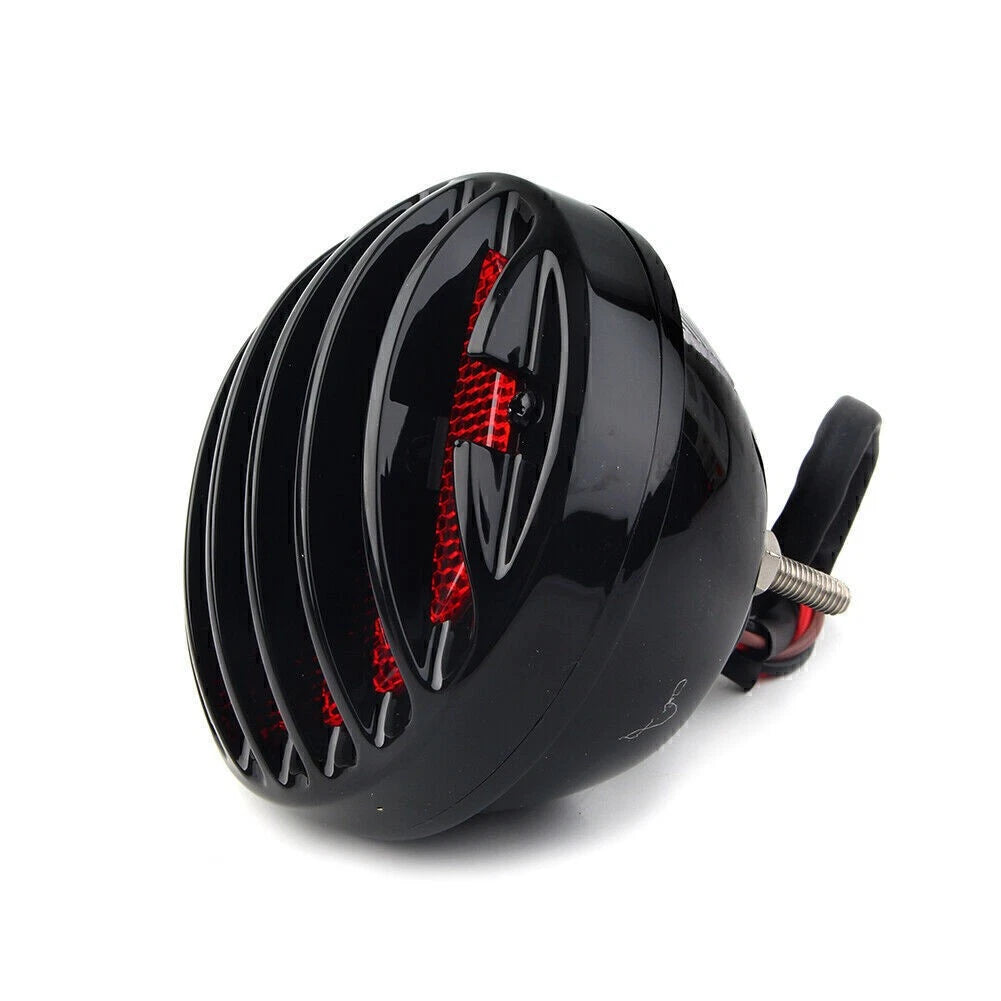 Round Motorcycle Rear Tail Light for Harley Cruiser Cafe Racer Bobber Chopper