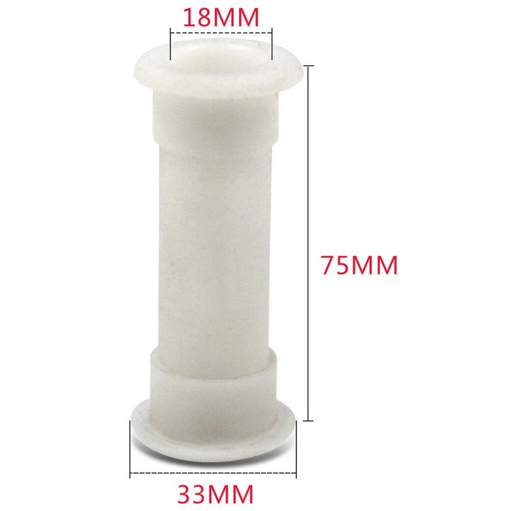 2 x Boat Plastic Drain Tube Drain Thru-hull for MotorwellBaitwell