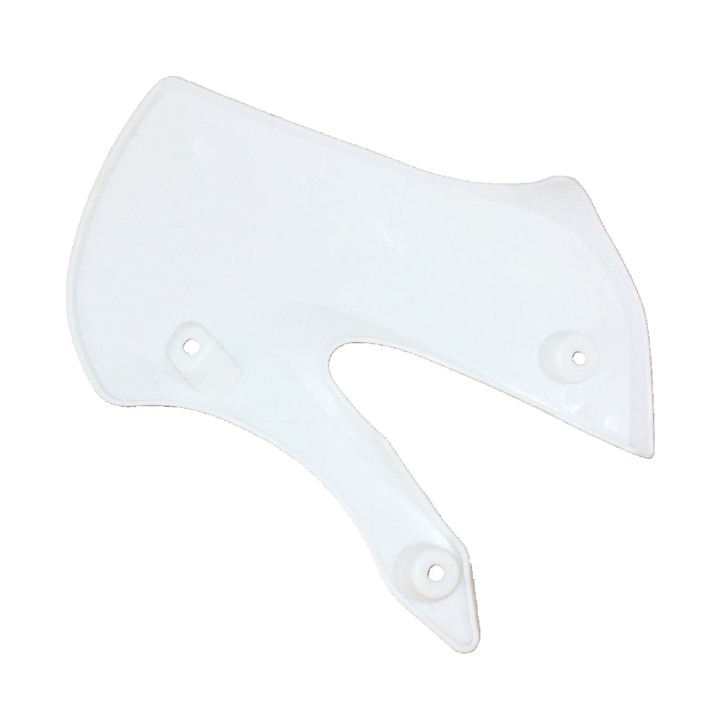 White Plastic Front Right Tank Side Guard Fender for KLX110 (2002-2023)