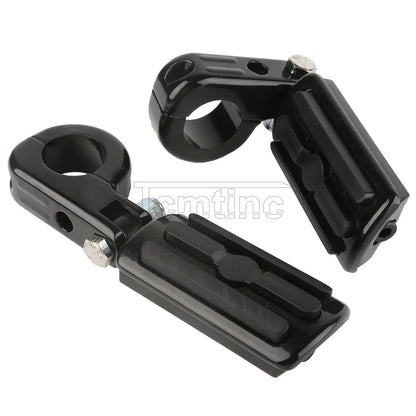 1 1/4" Engine Guards Foot Pegs for Harley