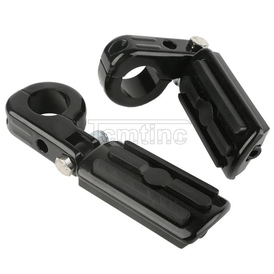 1 1/4" Engine Guards Foot Pegs for Harley