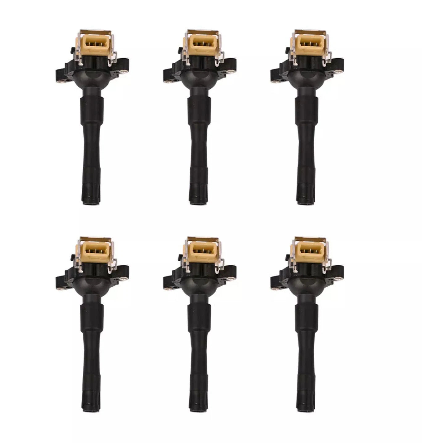 Set of 6 Ignition Coils for BMW 320Ci 320i 523i 528i 530i M3 X5 Z3 (2000-2006)