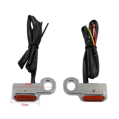Front Turn Signal Light DRL 2 x Chrome for BMW R18 Classic (2020-2023)