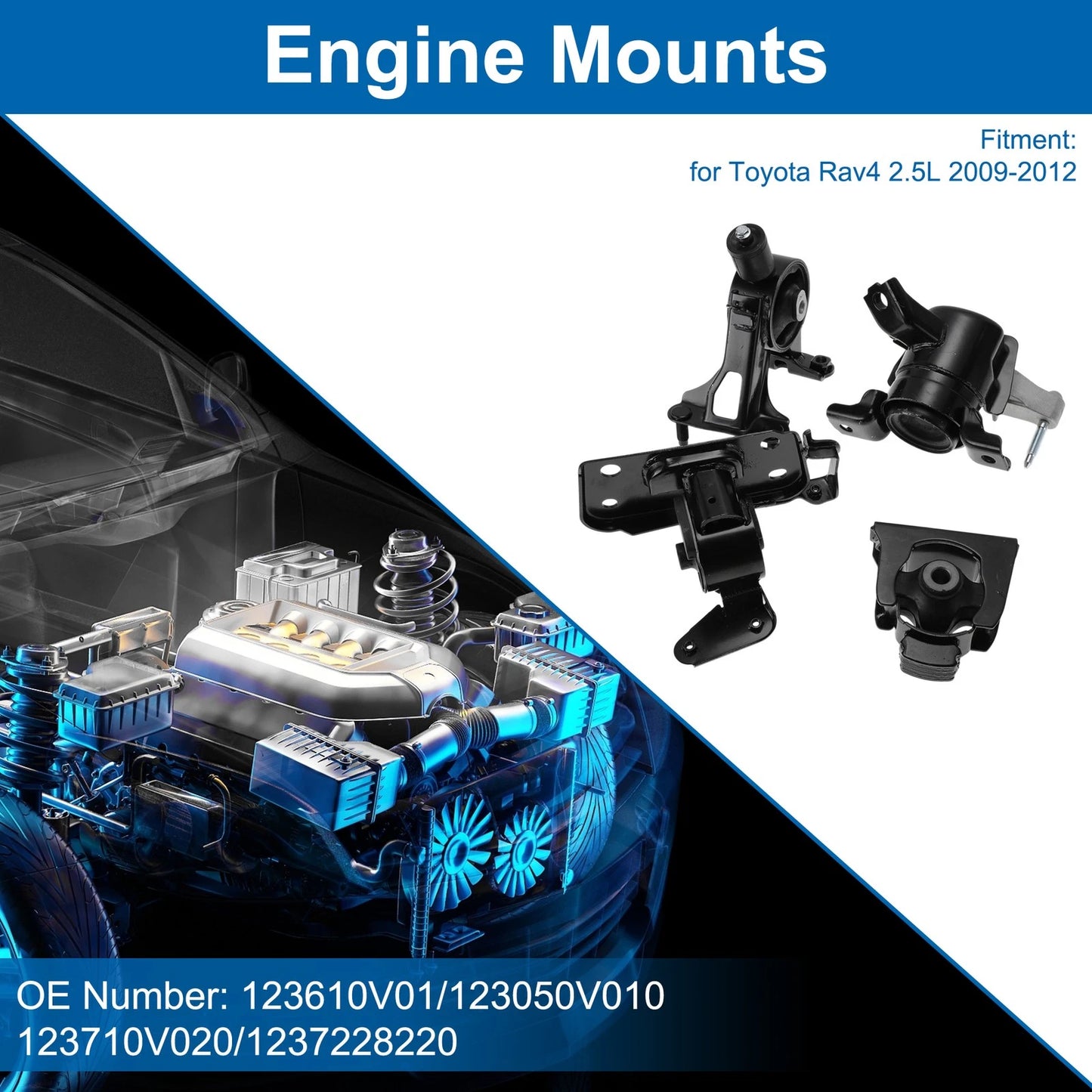 Engine Motor Mount for Toyota Rav4 2.5L (2009-2012)