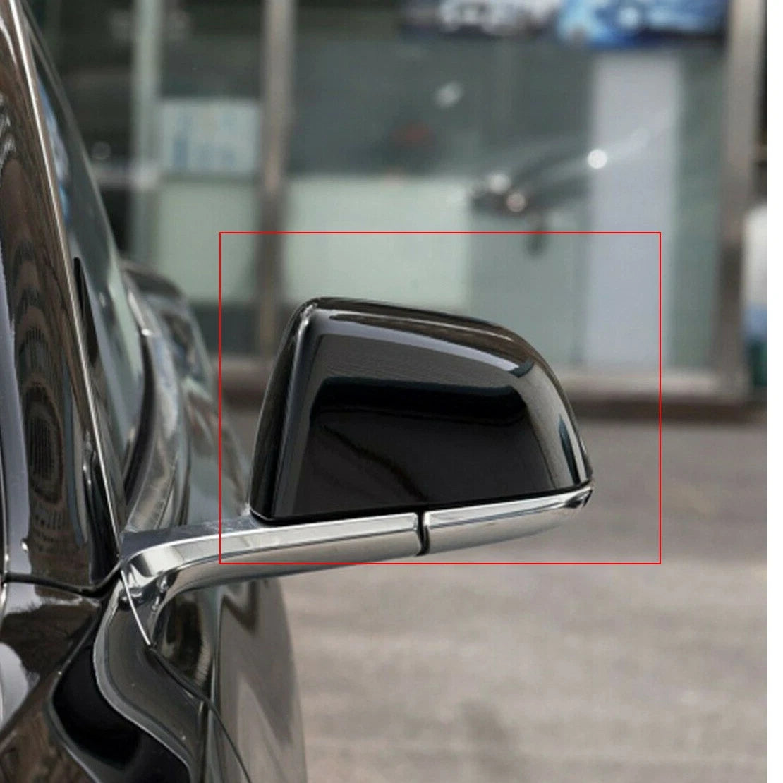 Left Door Rear View Mirror Cover for Tesla Model 3 (2017-2021)