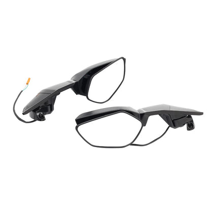 Rear View Mirrors w/ Turn Signals for Kawasaki NINJA H2 ZX1000 (2015-2024)
