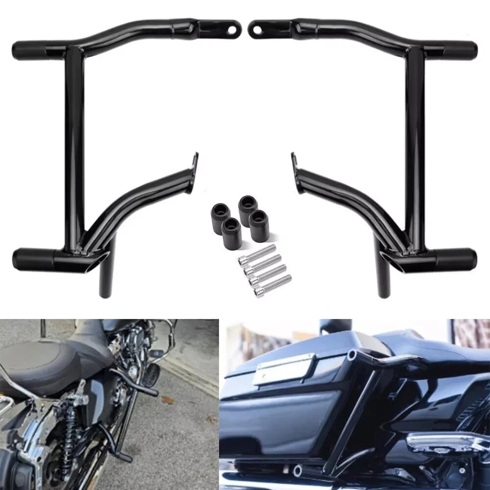 Saddlebag Guard Rails for Harley Touring Street Glide (2009-2024)