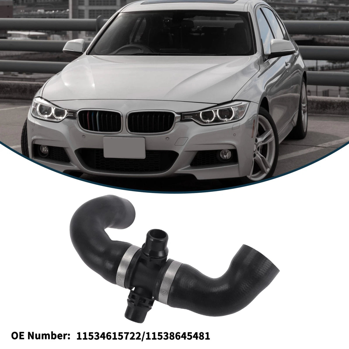 Radiator Hose 2.0L Coolant Tube for BMW 228i Base (2014-2016)