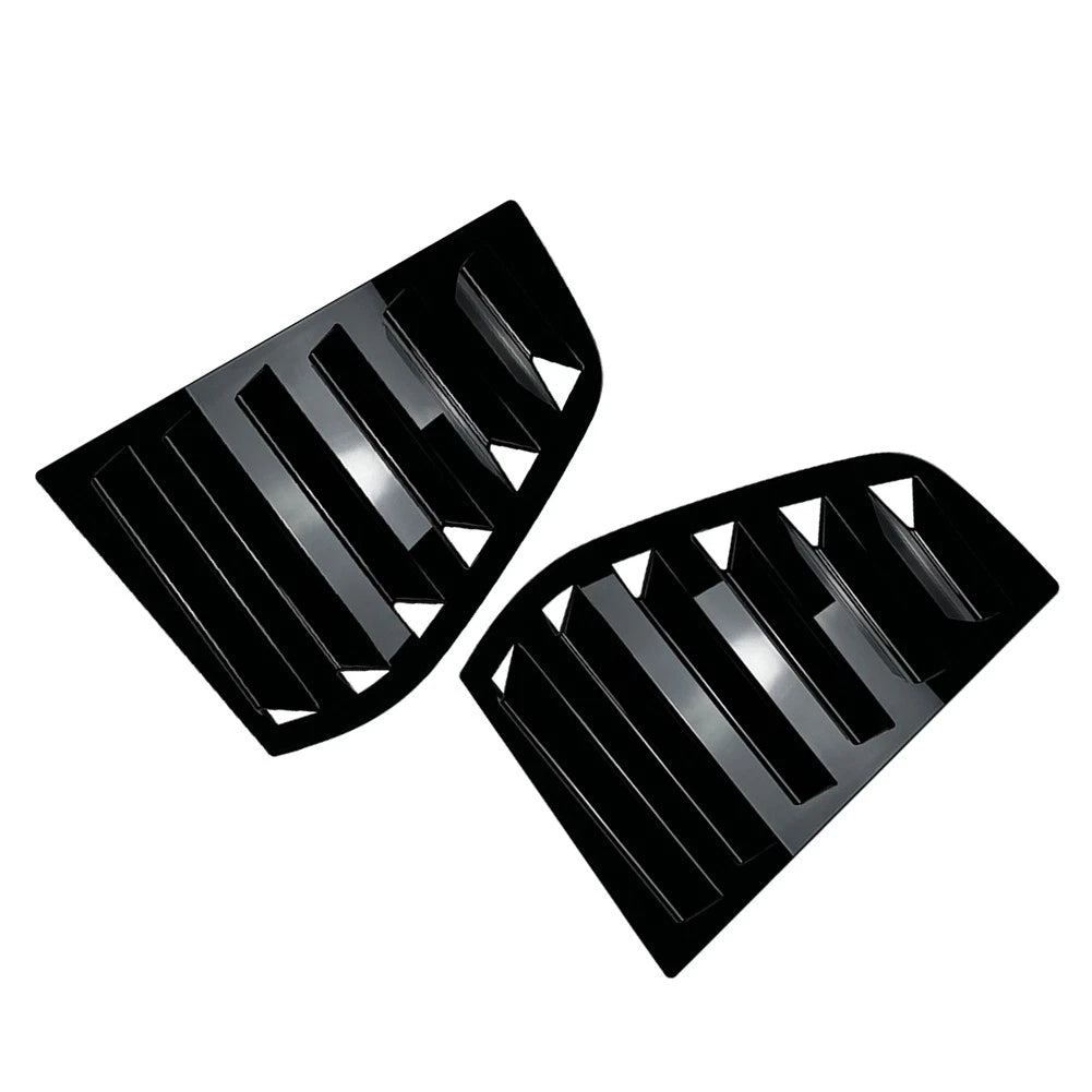 Gloss Black Rear Window Louver Cover Trim  for VW Golf MK5 (2004-2008)