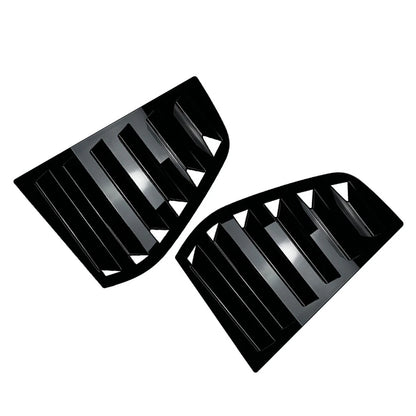 Gloss Black Rear Window Louver Cover Trim  for VW Golf MK5 (2004-2008)