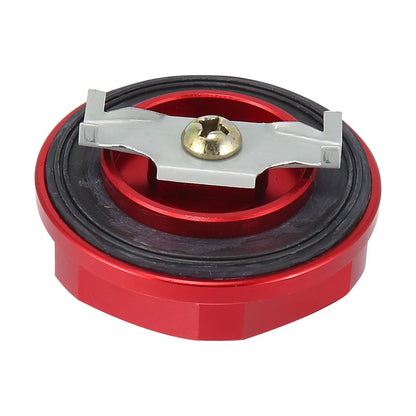 Red Aluminum Alloy Gas Engine Oil Filler Cap Cover for Mitsubishi