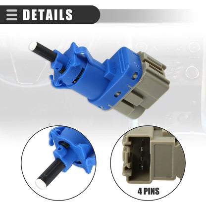 Brake Stop Light Switch for Ford Expedition (2003-2017) - ABS, Blue, Gray, Black