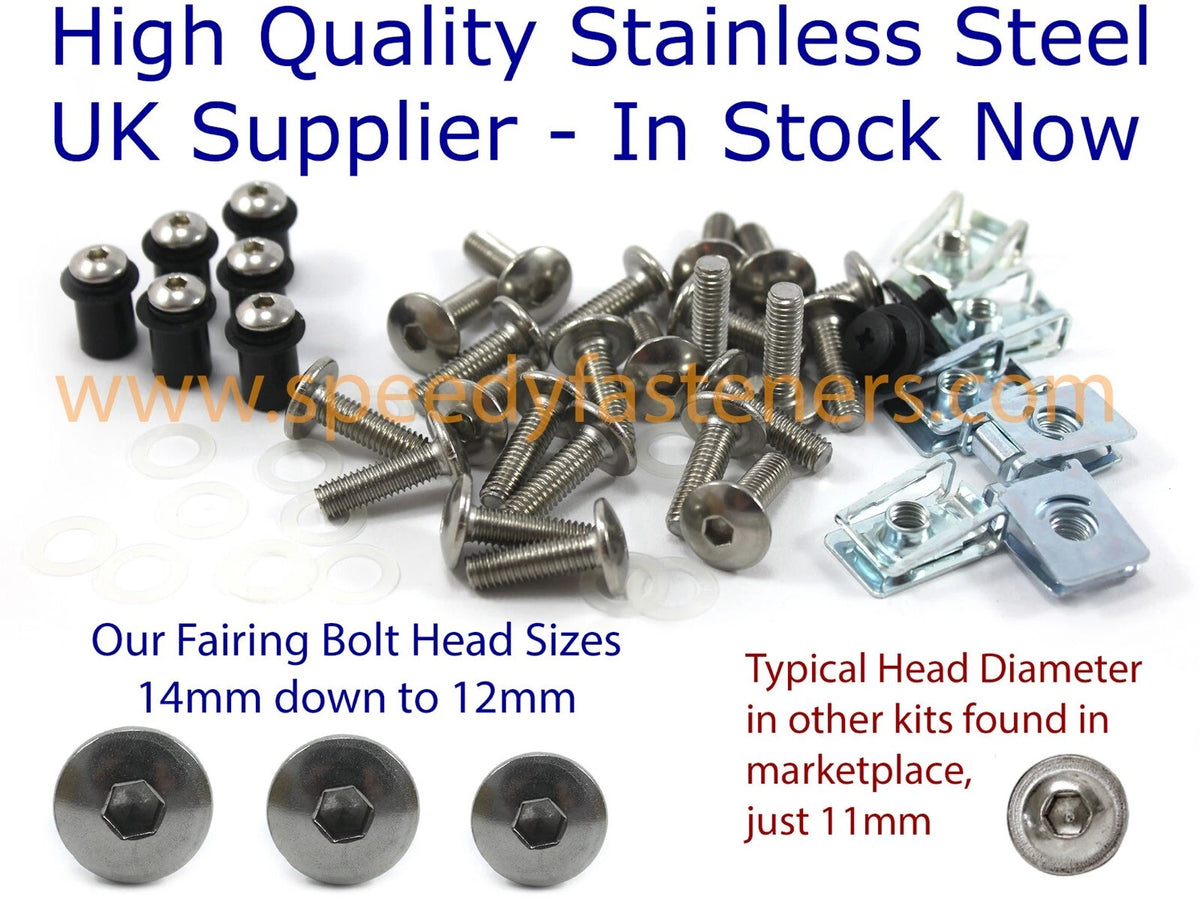 Bolts for Triumph Daytona 750/900/1000/1200 Fairing Screen