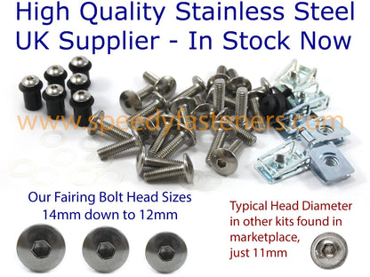 Bolts for Triumph Daytona 750/900/1000/1200 Fairing Screen
