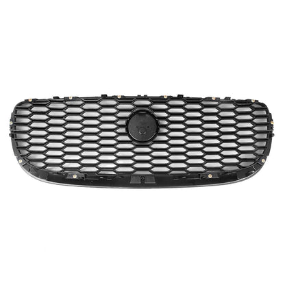 Front Bumper Upper Grille Mesh for Jaguar XE (2015-2020) Gloss Black