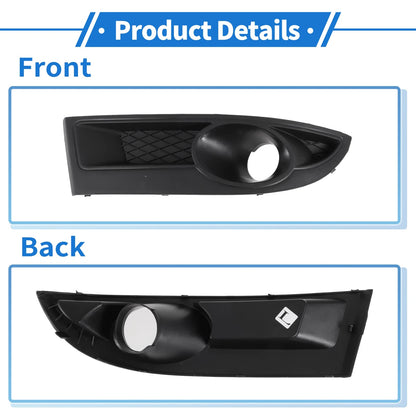 1 Pc Front Left Fog Light Grill for Chevrolet Epica (2007-2009) Black