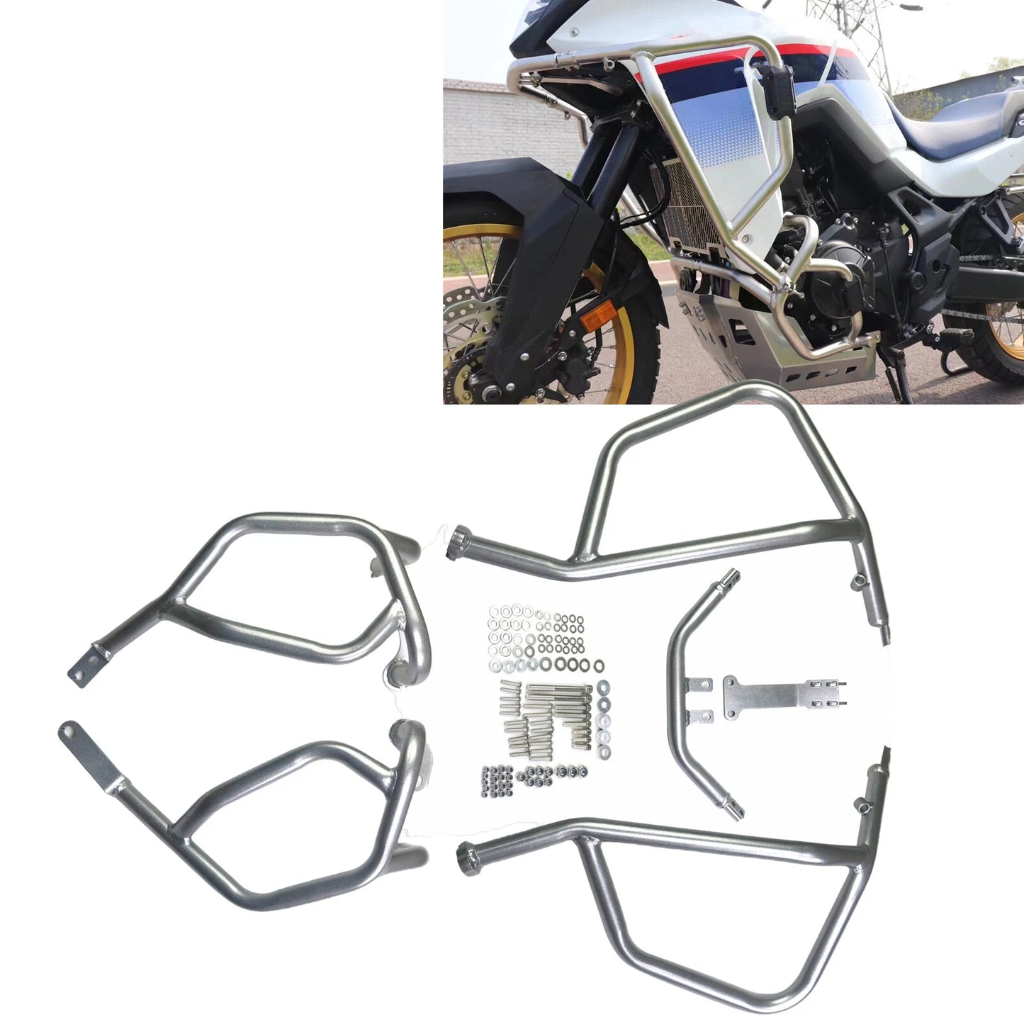 Crash Bar Protector Kit for Honda XL750 (2023-2024)