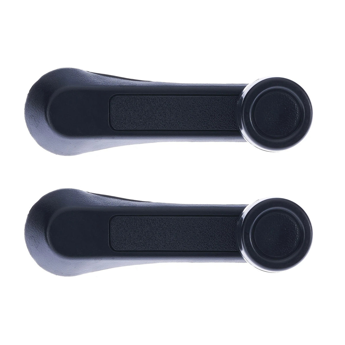 2 x Door Window Winder Crank Handle Black for Isuzu N-Series (1984–1993)