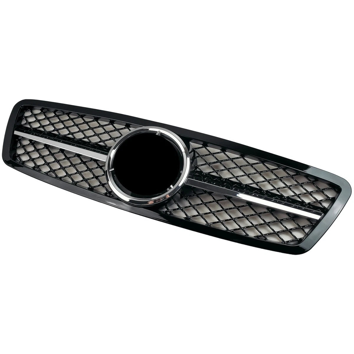Grill Grille Mask for Mercedes Benz W203 C200 C230 C240 (2000-2007)