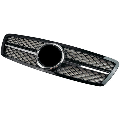 Grill Grille Mask for Mercedes Benz W203 C200 C230 C240 (2000-2007)