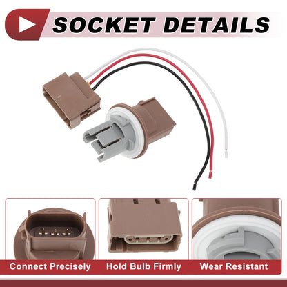 Turn Signal Light Socket Wiring Set for Ford