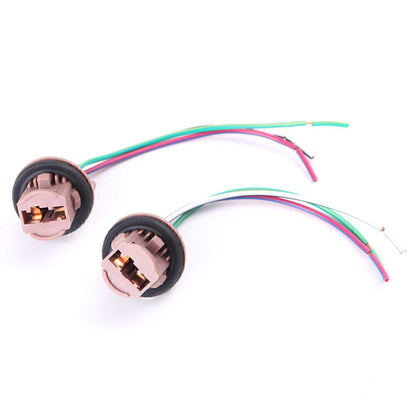 7441 7443 7444 T20 LED Bulb Brake Signal Light Wiring Harness for Car