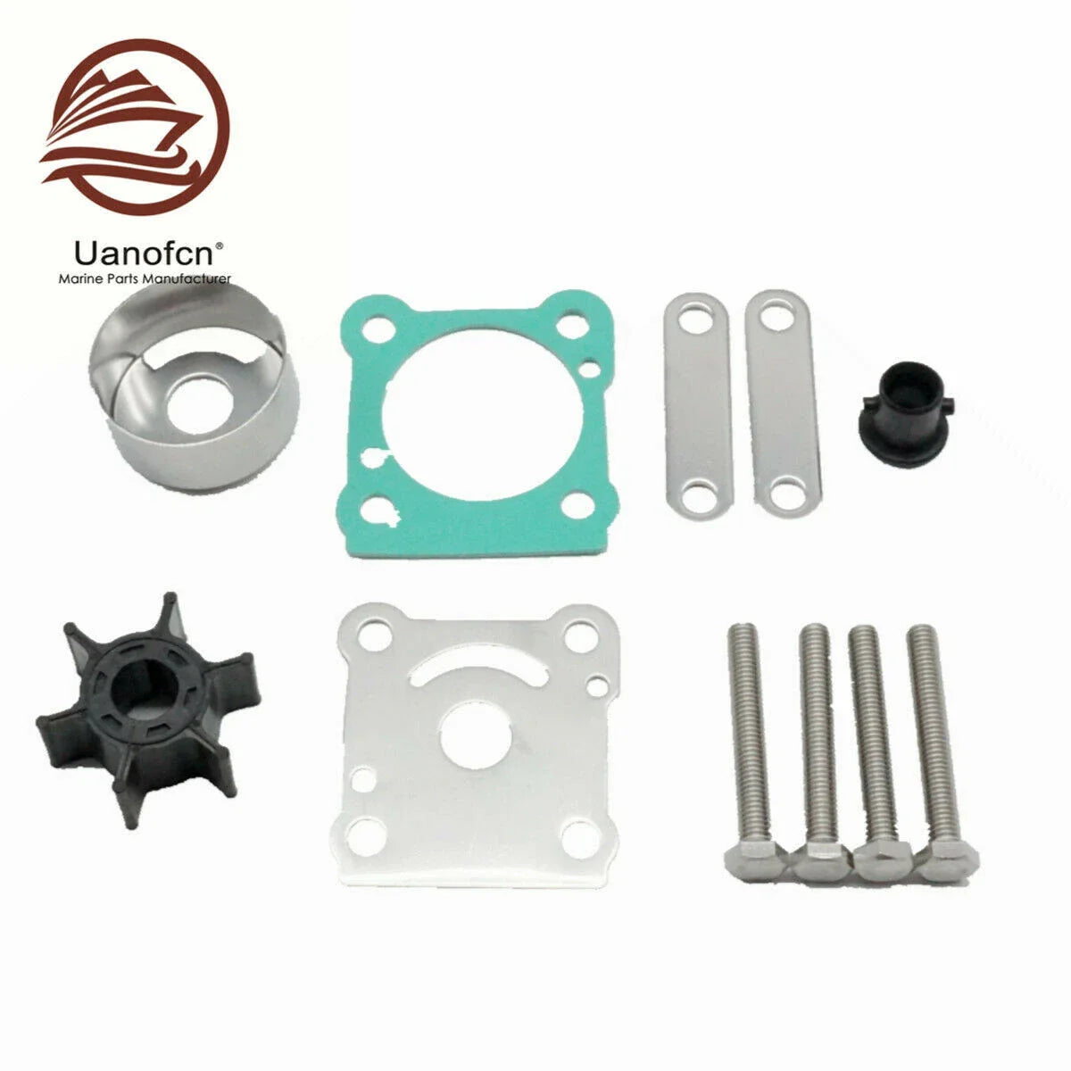 Water Pump Impeller Kit for Yamaha 6HP/8HP 6N0 Series Outboard