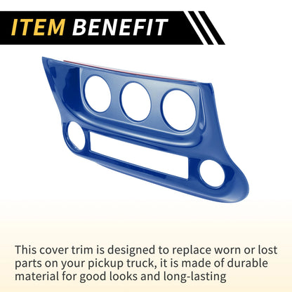 AC Switch Button Control Cover Trim for Jeep Wrangler JK JKU (2011-2017) Blue