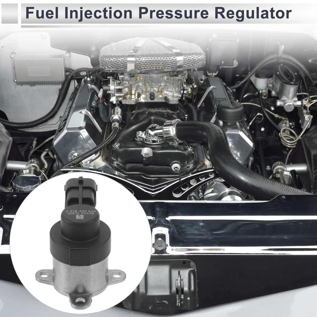 Fuel Pressure Regulator 20-70 Psi for Chevrolet Nubira (2003-2008)