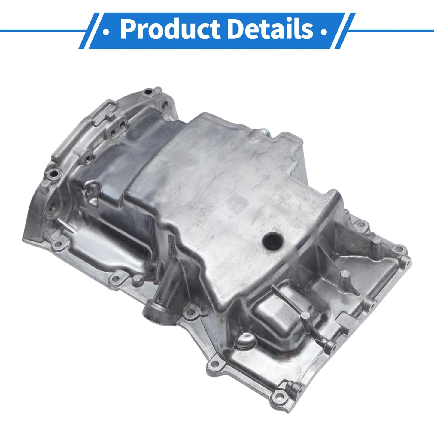 Engine Oil Pan for Ford Fusion L4 2.3L (2006-2010) - Aluminum Component