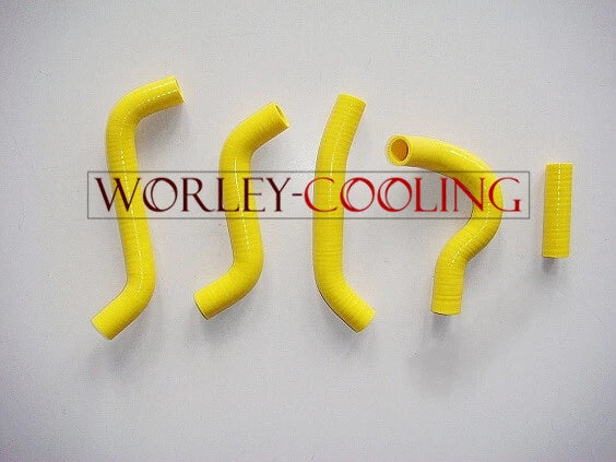 Silicone Radiator Hose for Suzuki RMZ 450 (2007) - Yellow