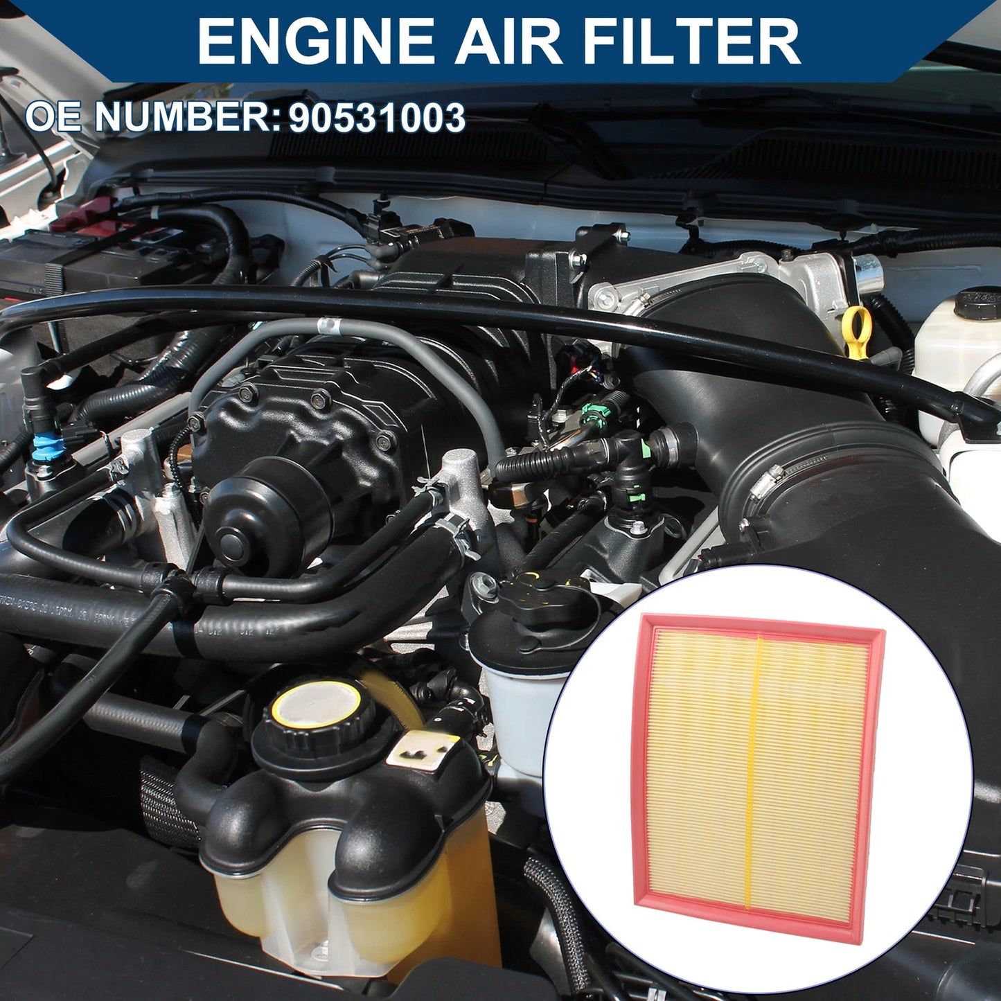 Engine Air Filter for Chevrolet Astra (2000 - 2008)